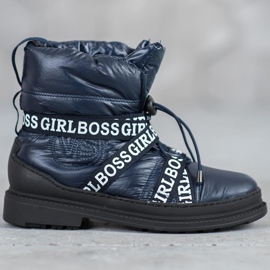 Vices Girl Boss snestøvler blå