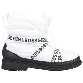 Vices Girl Boss snestøvler hvid