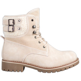 SDS Tekstilfangere med fåreskind beige