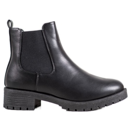 SHELOVET Slip-On Chelsea støvler sort