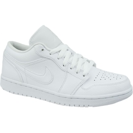 Nike Jordan Air 1 Low M 553558-126 sko hvid