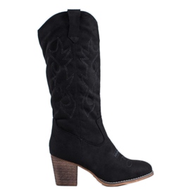 Abloom Cowboy støvler sort