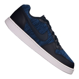 Nike Ebernon Low Prem M AQ1774-440 sko marine blå blå