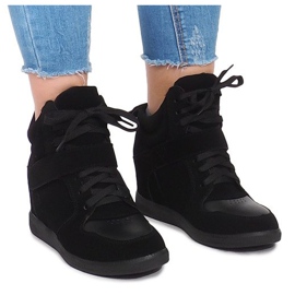 Wedge Sneakers LA-70 Sort