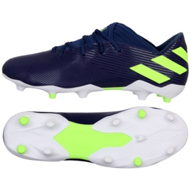 Adidas Nemeziz Messi 19.3 Fg M EF1806 sko violet marine blå