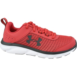 Under Armour Assert 8 Jr 3022100-601 rød rød