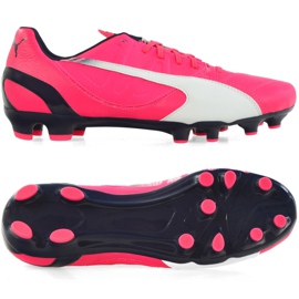 Fodboldstøvler Puma Evo Speed ​​3.3 Fg M 103014 03 lyserød lyserød