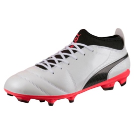 Fodboldstøvler Puma One 17.3 Fg M 104074 01 sort hvid