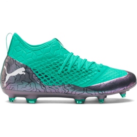 Fodboldstøvler Puma Future 2.3 Netfit Fg Ag Color Shift M 104832 01 grøn grøn