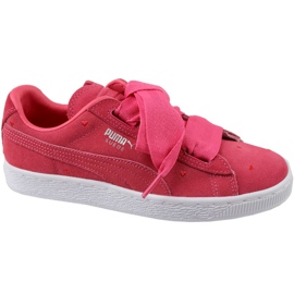 Puma Suede Heart Jr 365135-01 sko rød