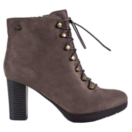 Goodin Varme ruskindstøvler beige