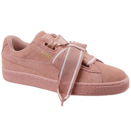 Puma Suede Heart Satin Ii W 364084-03 lyserød