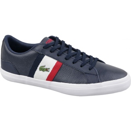 Lacoste Lerond 119 M 737CMA00457A2 hvid rød marine blå