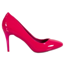 Comer Fuchsia lakerede pins violet flerfarvet