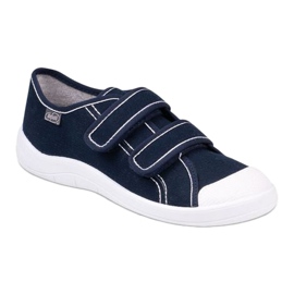 Befado Youth Sneakers med velcro 124Q005 Marineblå