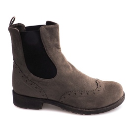 Klassiske Chelsea -støvler 318 Khaki