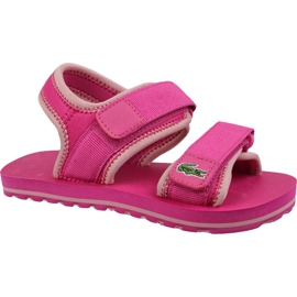 Lacoste Sol 119 Jr 737CUC00222J4 lyserød