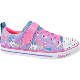 Skechers Sparkle Lite Jr 20212L-LVMT Sko violet