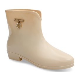 Wellington støvler med sløjfe BL01 Beige
