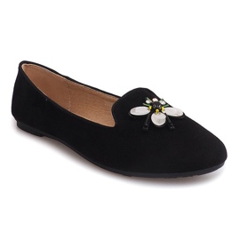 Ruskind Ballerinaer med kraniet 9988 Sort