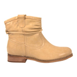 Smukke støvler 7376 Beige