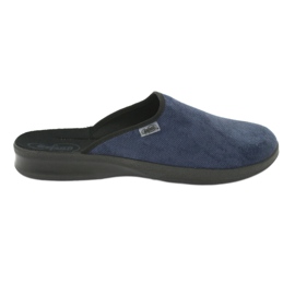 Befado herresko pu 548M018 sort marine blå