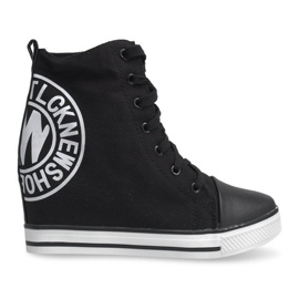 Moderigtige sneakers Tlck sort
