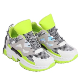 LA67P Grønne sneakers flerfarvet