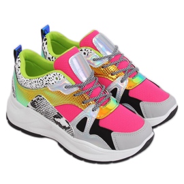 NB317P Sorte sportssko flerfarvet
