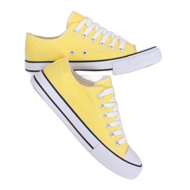 Klassiske gule damesneakers 7050Y Gul