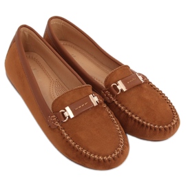 Loafers til kvinder camel FM3024 Camel brun