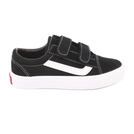 Velcro sneakers AlaVans Atletico 18081 sort hvid