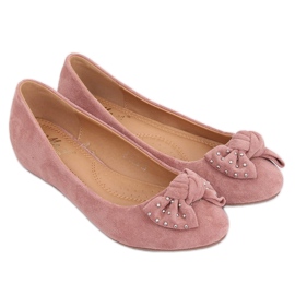 Pink kile ballerinaer FM217-13 Lyserød
