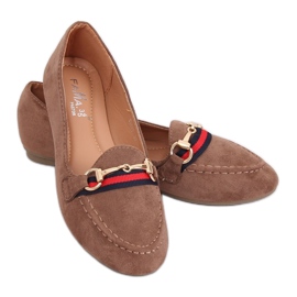 Kvinder beige loafers B2027 Khaki