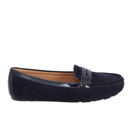 Dame marineblå loafers FM2958-3 Blå marine blå