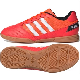 Indendørs sko adidas Super Sala Jr FV2639 rød appelsiner og røde