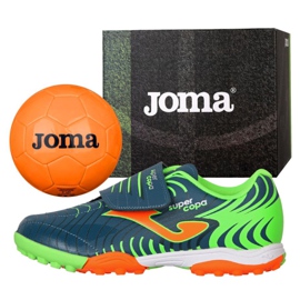 Fodboldstøvler Joma Super Copa Jr 2017 Tf Jr SCJS. 2017.TF blå blå