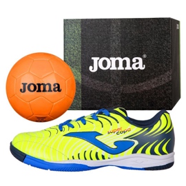 Indendørs sko Joma Super Copa Jr 2011 I Jr SCJS.2011.IN gul gule