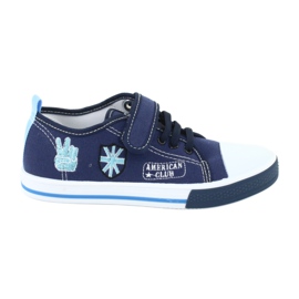 American Club TEN10 Velcro sneakers marine blå blå