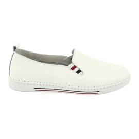 Læder slipony sneakers Filippo DP066 hvid