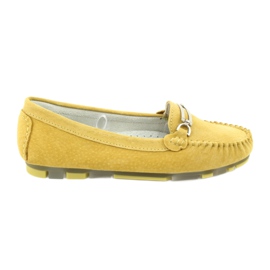 Loafers i ruskindslæder Filippo DP 1202 gul