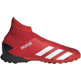 Adidas Predator 20.3 Ll Tf Jr EF1949 fodboldstøvler rød rød