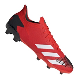 Adidas Predator 20.2 Fg M EE9553 sko rød rød