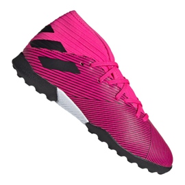 Adidas Nemeziz 19.3 Tf Jr F99944 sko lyserød flerfarvet