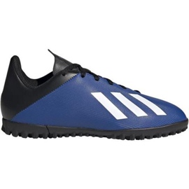 Adidas X 19.4 Tf Jr FV4662 fodboldstøvler blå blå