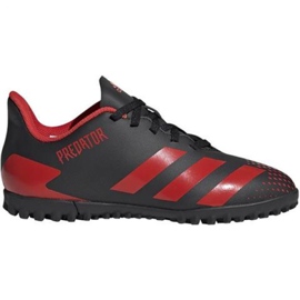 Adidas Predator 20.4 Tf Jr EF1956 fodboldstøvler flerfarvet sort