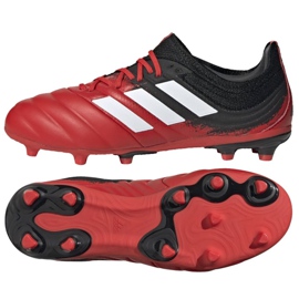 Adidas Copa 20.1 Fg Jr EF1909 fodboldstøvler rød rød