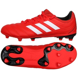 Adidas Copa 20.3 Fg Jr EF1914 fodboldstøvler rød rød