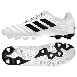 Adidas Copa 20.3 Mg M EG1613 fodboldstøvler hvid hvid