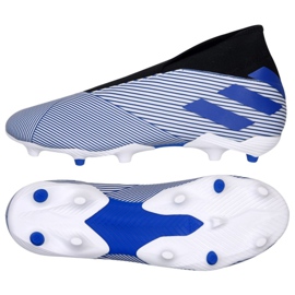Adidas Nemeziz 19.3 Ll Fg M EG7248 fodboldstøvler hvid hvid